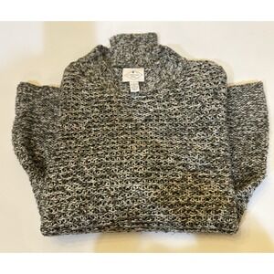 St John's Bay Women's Sweater S Marled Chunky Knit Multicolor Long Sleeve Pullov